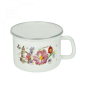KUBEK DO MLEKA 10CM KWIATY FLD-L0042 ***