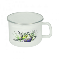 KUBEK DO MLEKA 10CM LAWENDA FLD-L0096 ***