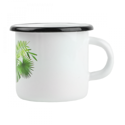 KUBEK EMALIOWANY MONSTERA 400ML PR-0103 ***