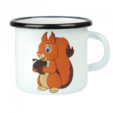 KUBEK EMALIOWANY WIEWIÓRKA WANDA 500ML PR-0104