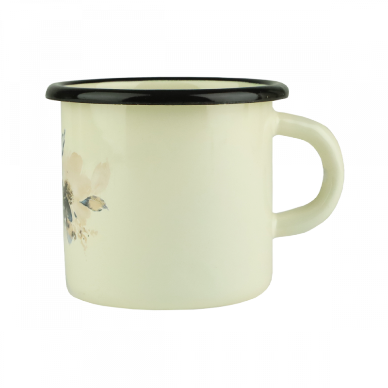 KUBEK EMALIOWANY JAŚMIN 400ML PR-0103