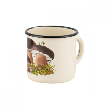 KUBEK EMALIOWANY 1L GRZYBKI PR-0107 ***