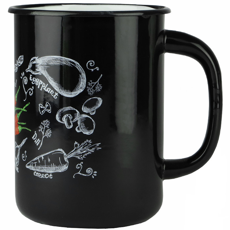 KUBEK EMALIOWANY CHILI 1,5L PR-0108 ***