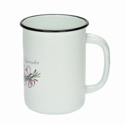 KUBEK EMALIOWANY LAWENDA 1,5L PR-0108 ***