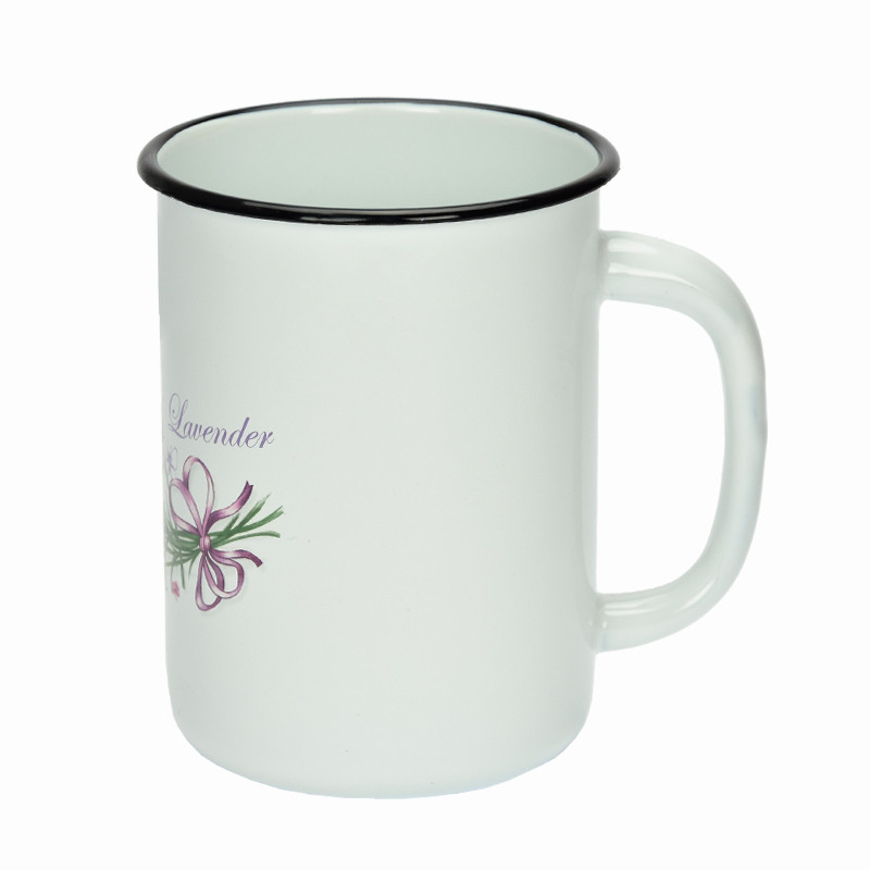 KUBEK EMALIOWANY LAWENDA 1,5L PR-0108 ***