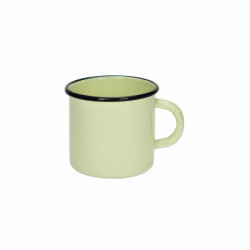 KUBEK EMALIOWANY BEŻOWY 400ML PR-0103 **