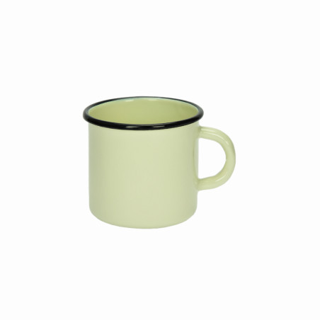 KUBEK EMALIOWANY BEŻOWY 400ML PR-0103 **