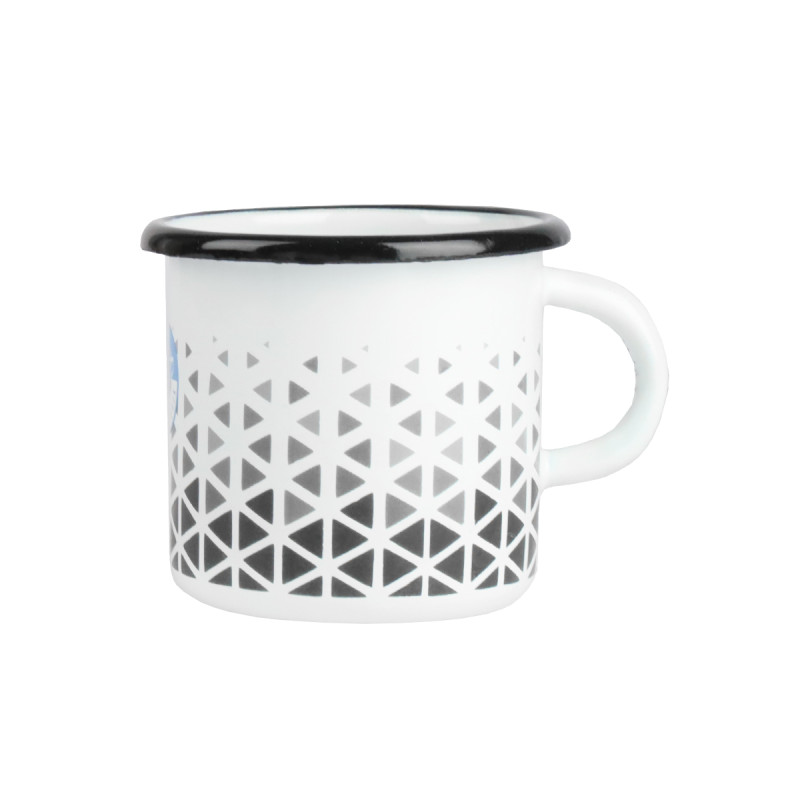KUBEK EMALIOWANY GEOMETRIA 400ML PR-0103