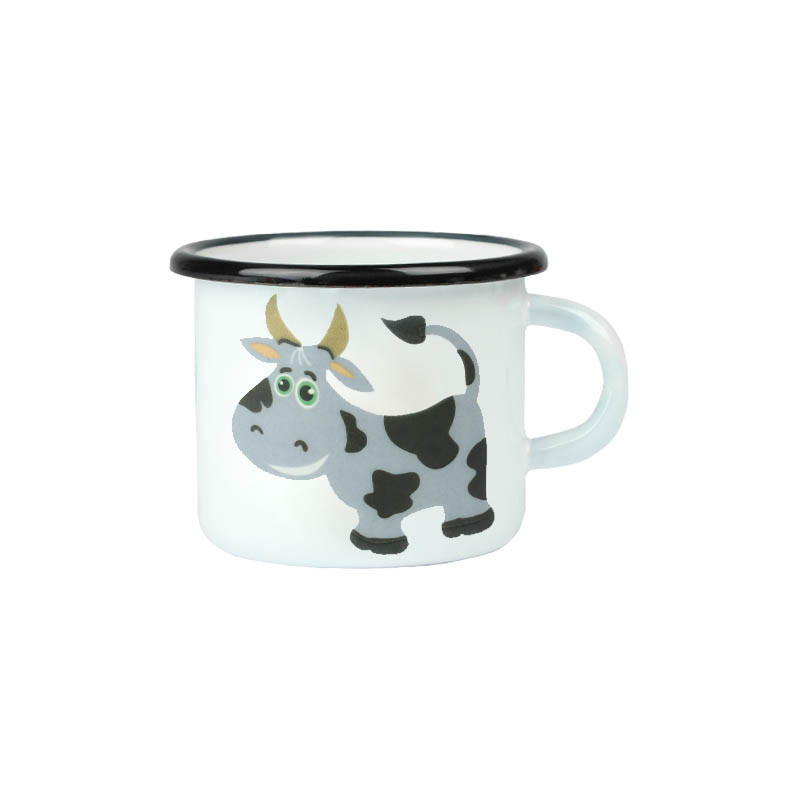 KUBEK EMALIOWANY KRÓWKA KRYSIA 500ML PR-0104 ***