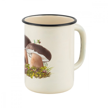 KUBEK EMALIOWANY GRZYBKI  1,5L PR-0108 *** 