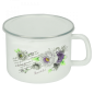 KUBEK DO MLEKA EMALIOWANY RÓŻA 16CM FLD-L0028-2*** KUBEK DO MLEKA EMALIOWANY RÓŻA 16CM FLD-L0028-2***