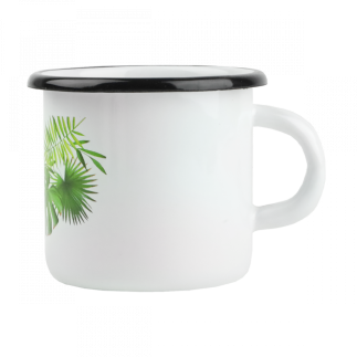 KUBEK EMALIOWANY MONSTERA 400ML PR-0103 ***
