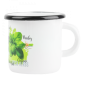 KUBEK EMALIOWANY ZIOŁA 1L PR-0107 *** KUBEK EMALIOWANY ZIOŁA 1L PR-0107 ***