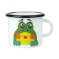 KUBEK EMALIOWANY ŻABKA ZDZISIA 500ML PR-0104 ***