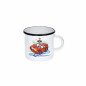 KUBEK EMALIOWANY 400ML PR-0103 WESOŁE SAMOCHODY