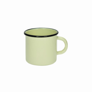 KUBEK EMALIOWANY BEŻOWY 400ML PR-0103 **
