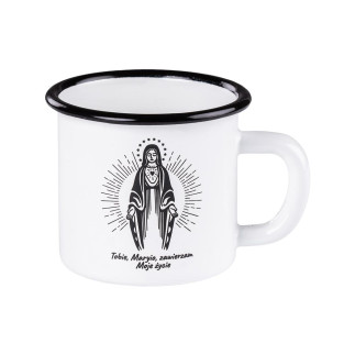 Kubek emaliowany 350ml Maryja