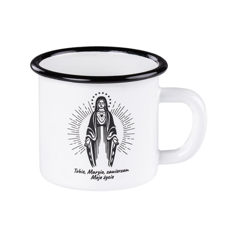 Kubek emaliowany 350ml Maryja